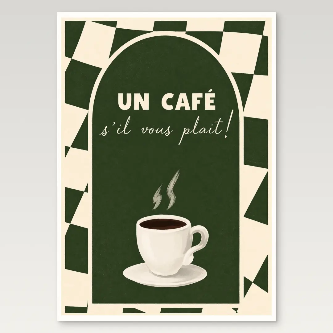 Un Cafe Poster