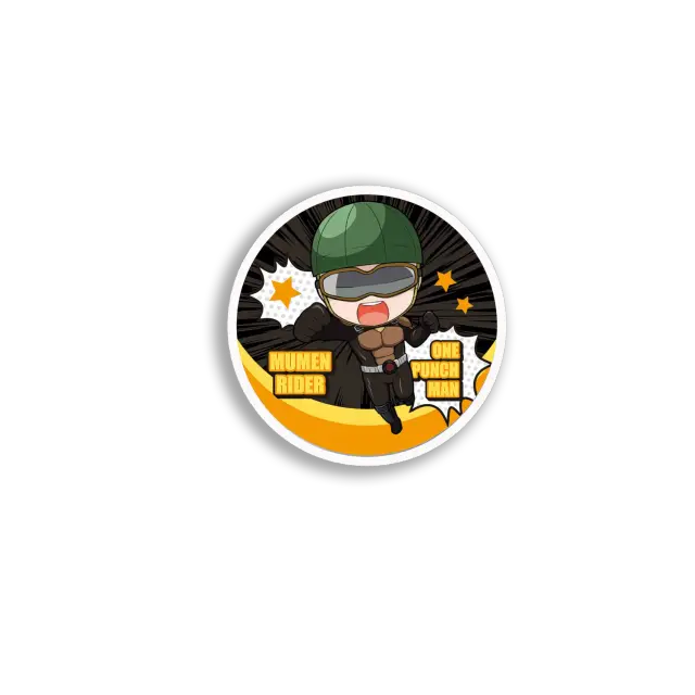 Mumen Rider Chibi-Sticker