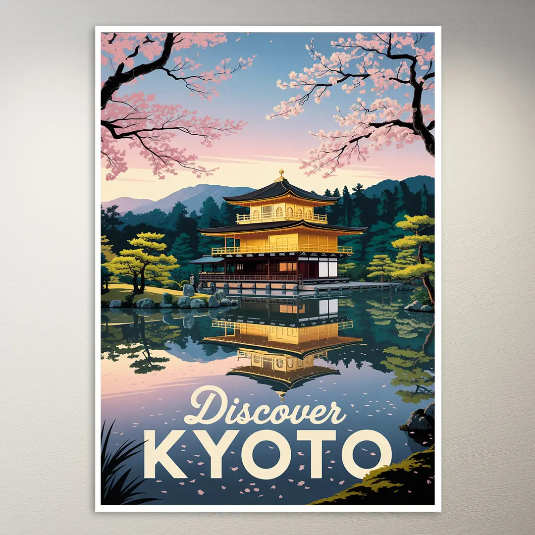Kyoto Travel Poster