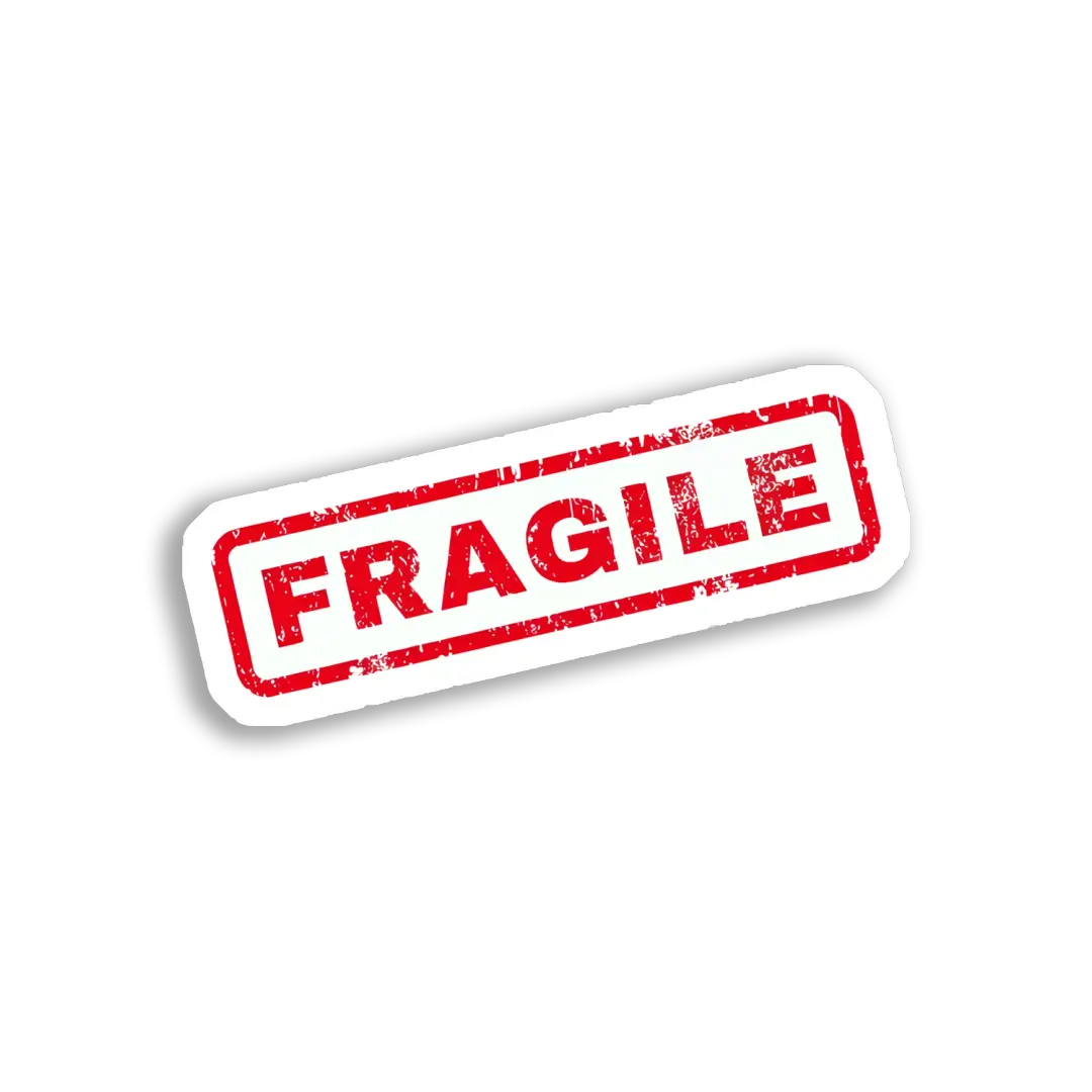 Fragile Handle With Care Sticker