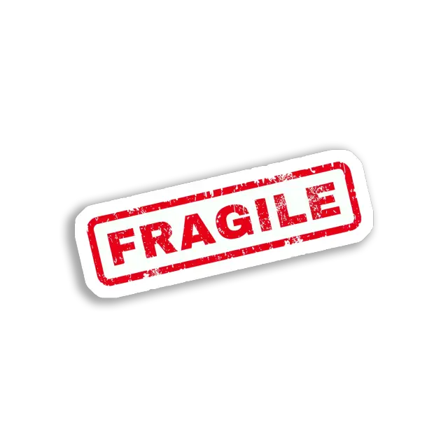 Fragile Handle With Care Sticker