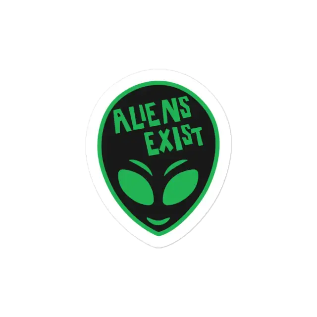 Aliens existieren Sticker