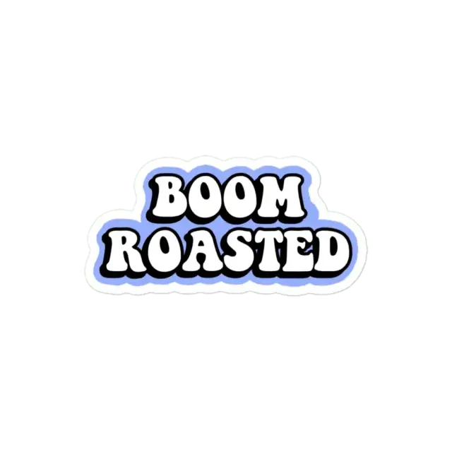 Boom Roasted Sticker
