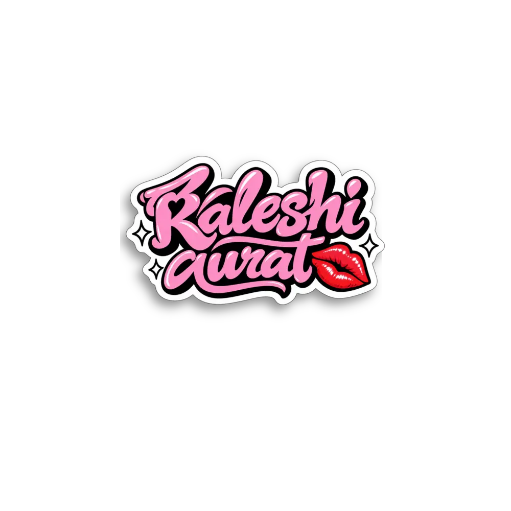Kaleshi Aurat Sticker