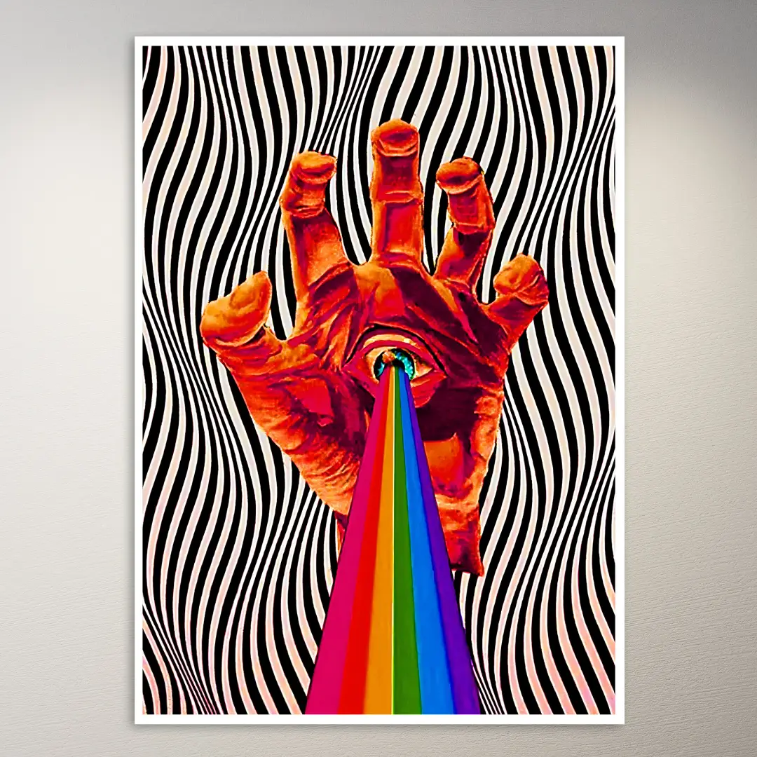 Trippy Kunst-Poster