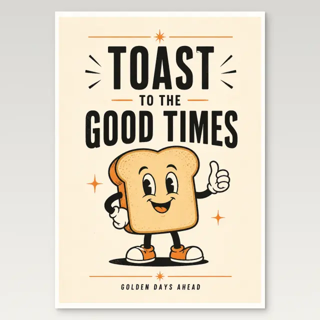 Toast Poster