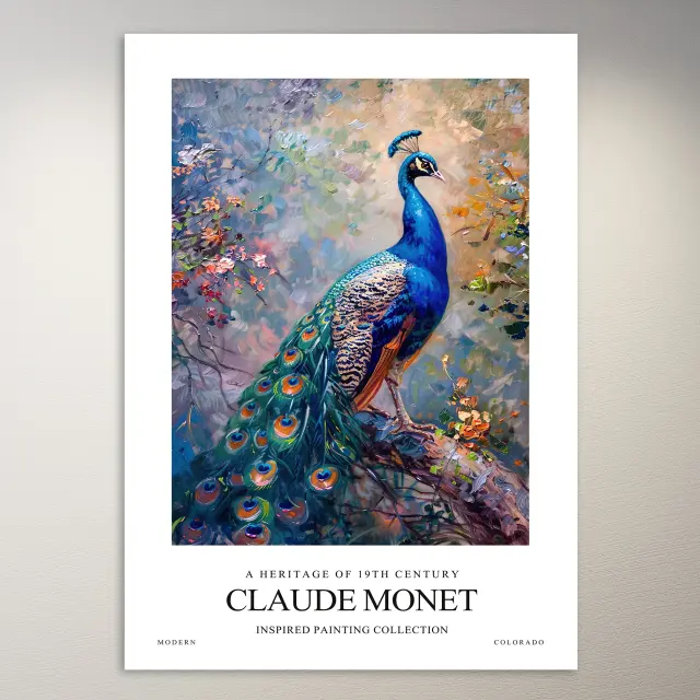 Von Claude Monet inspiriertes Gemälde | Kunst-Poster