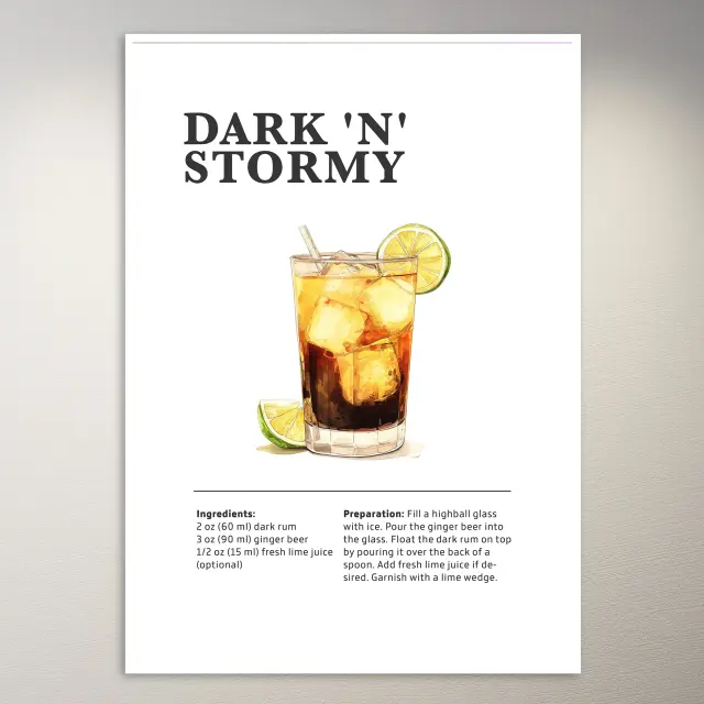 Dark 'N' Stormy Poster