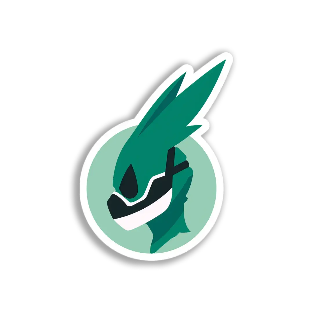 Mirko Hero Icon Sticker