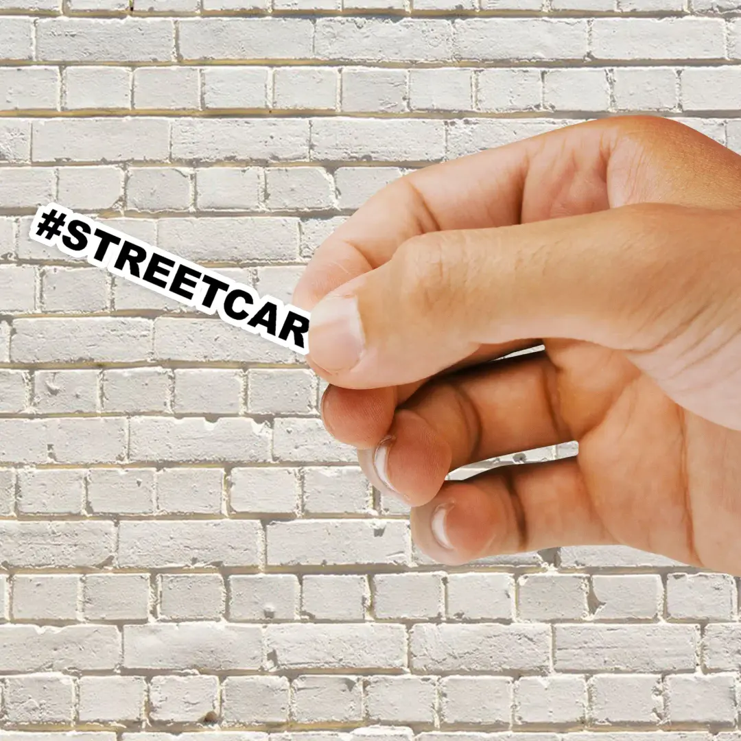 สติกเกอร์ Streetcar