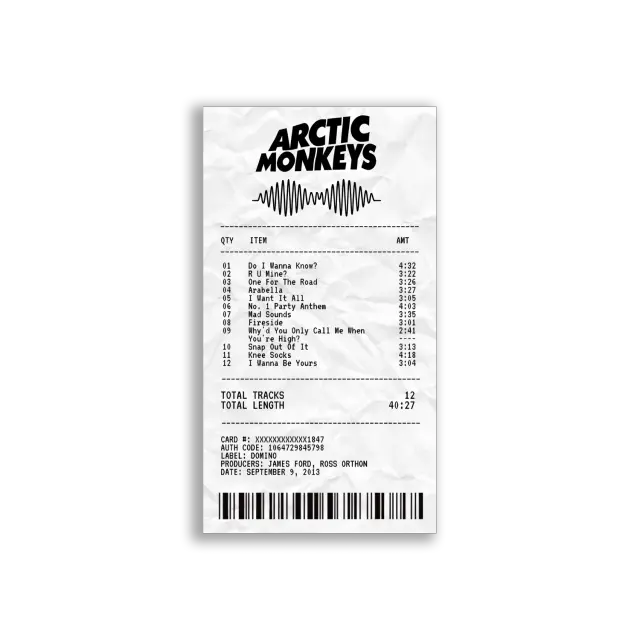 Arctic Monkeys Do I Wanna Know Sticker