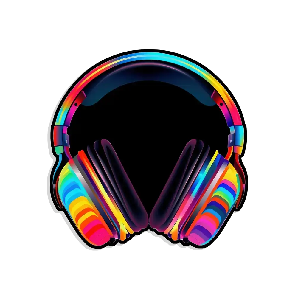 Neon-Kopfhörer