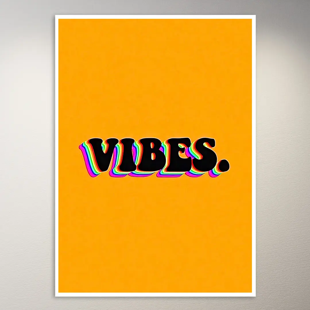 Vibras | Póster estético