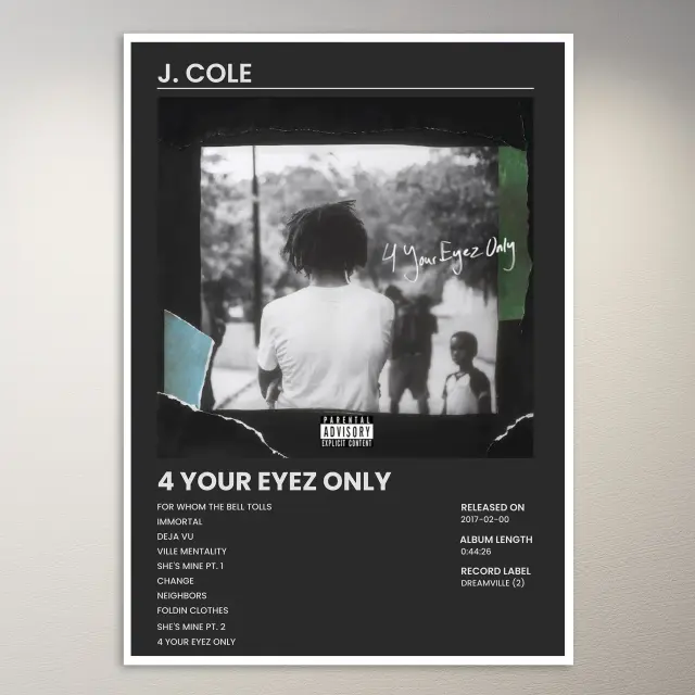 J. Cole Poster