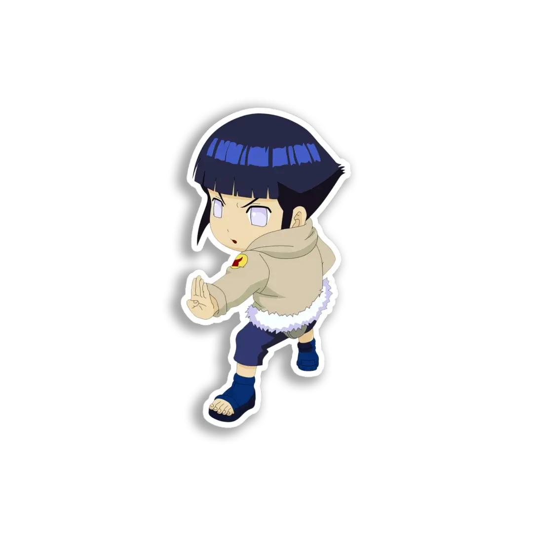 Hinata Chibi Figure Sticker