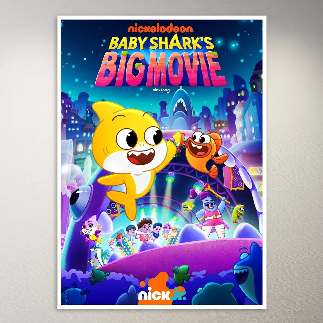 Baby Shark's Big Movie Poster