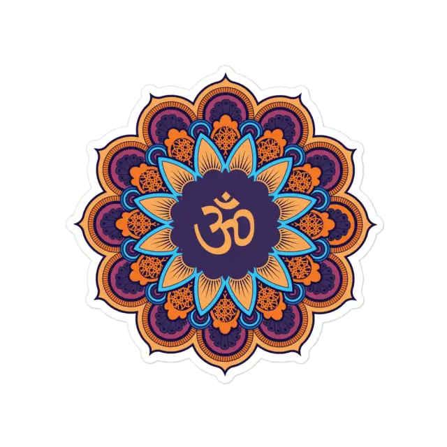 Mandala Flower Sticker
