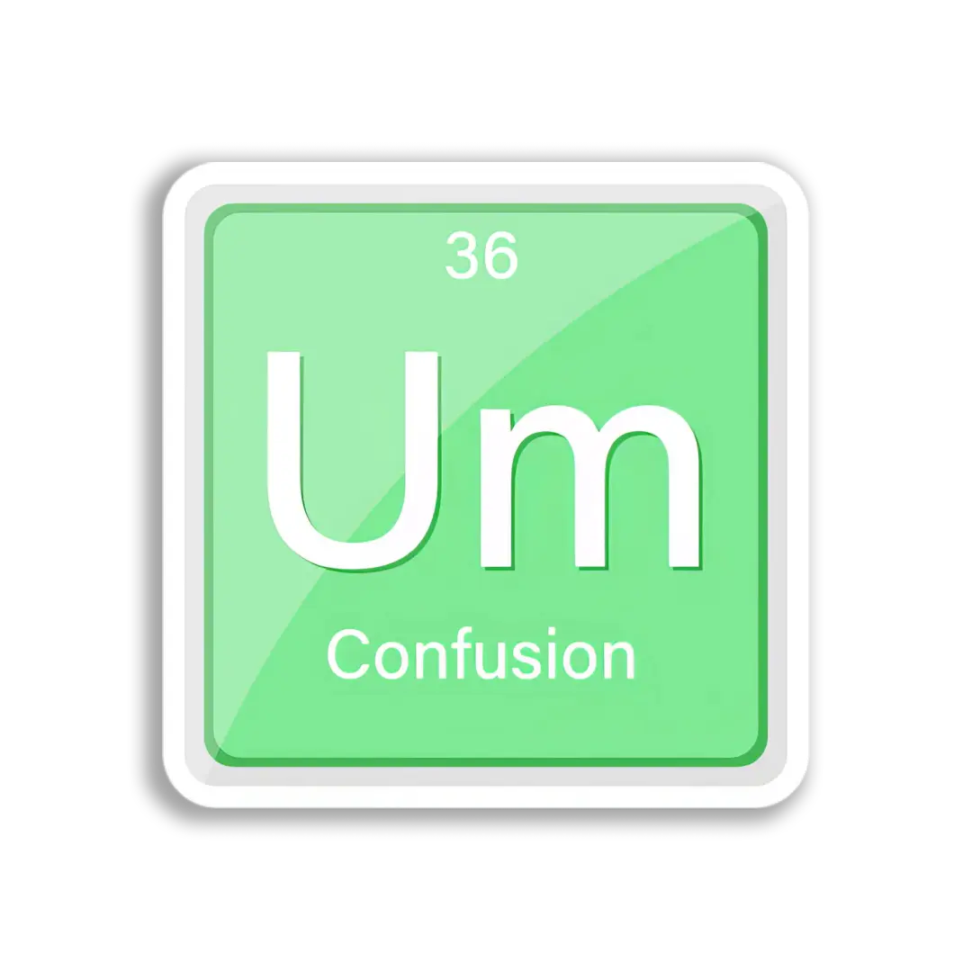 Ununbium Element Tile Sticker