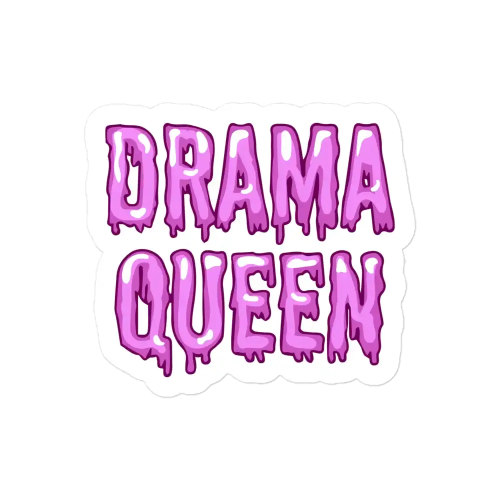 Schriftzug Dramaqueen Sticker