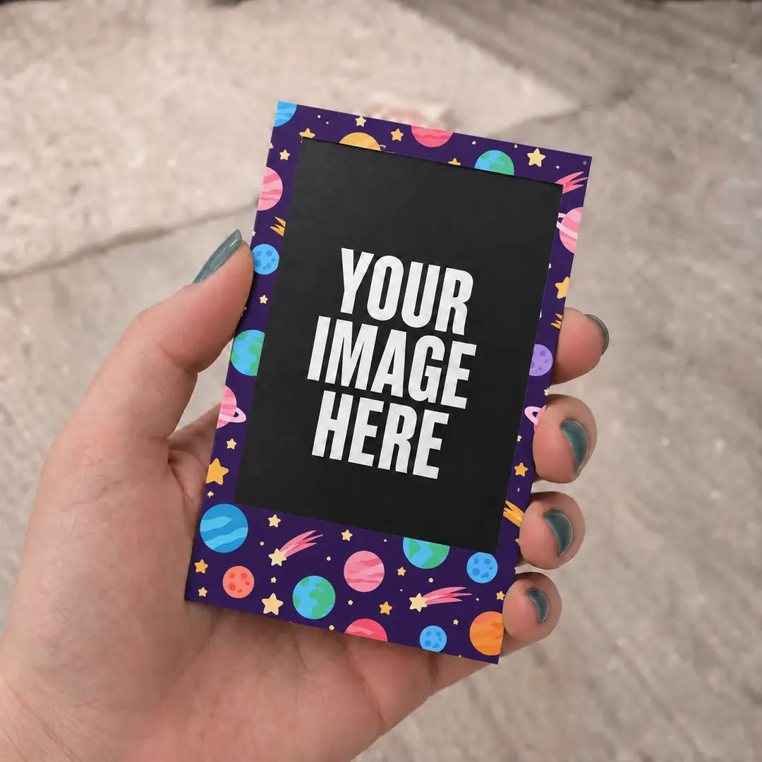 Galaxy Swirl Polaroids