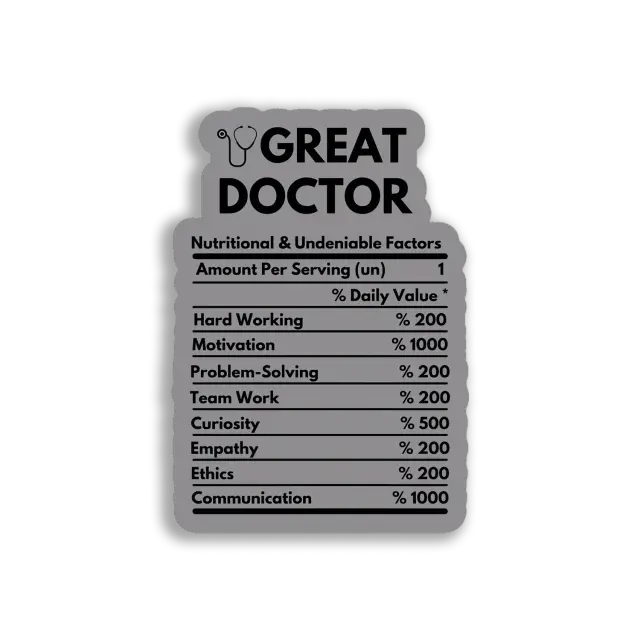 Great Doctor Sticker