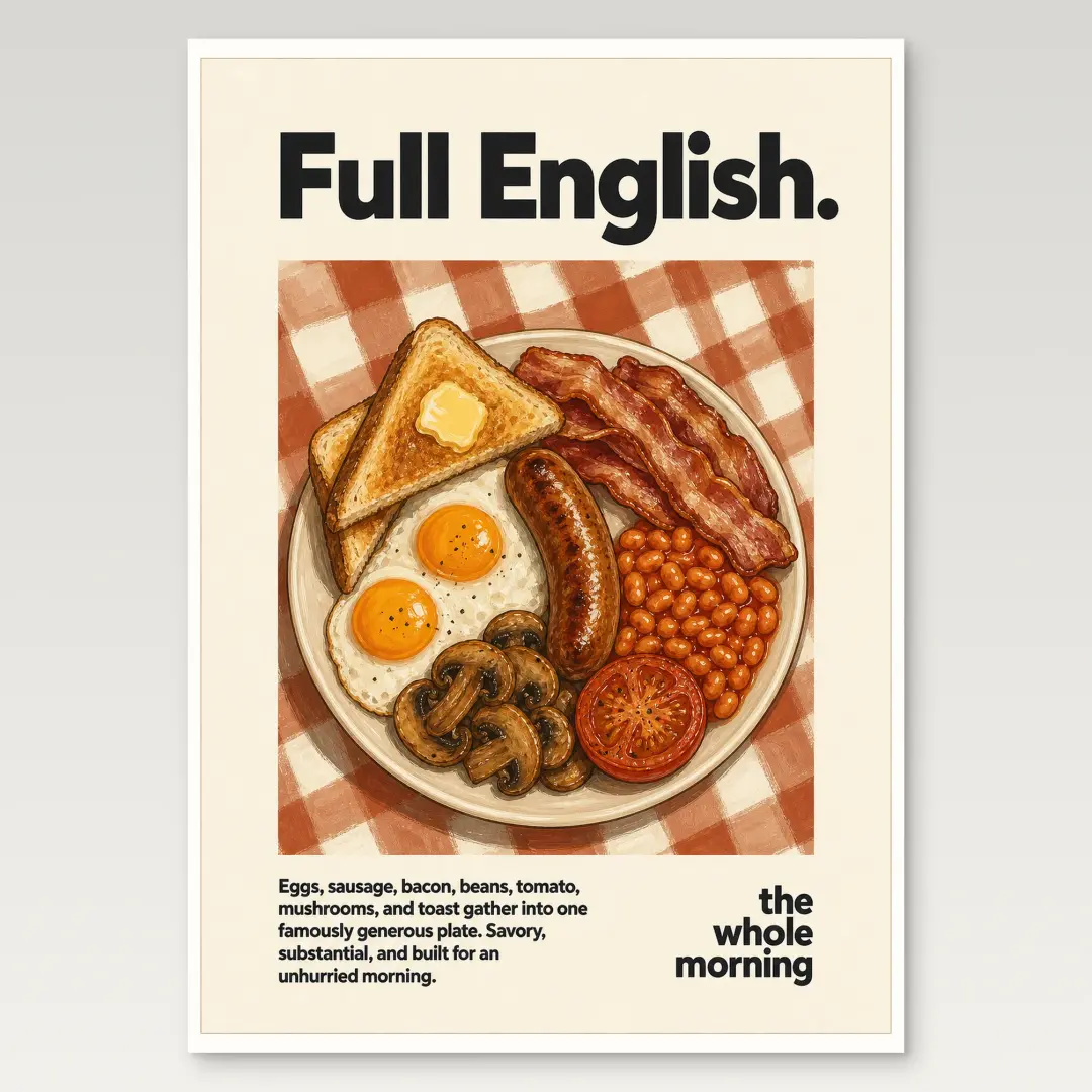 Full English Poster