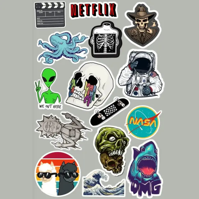 Ästhetik-Laptop-Sticker