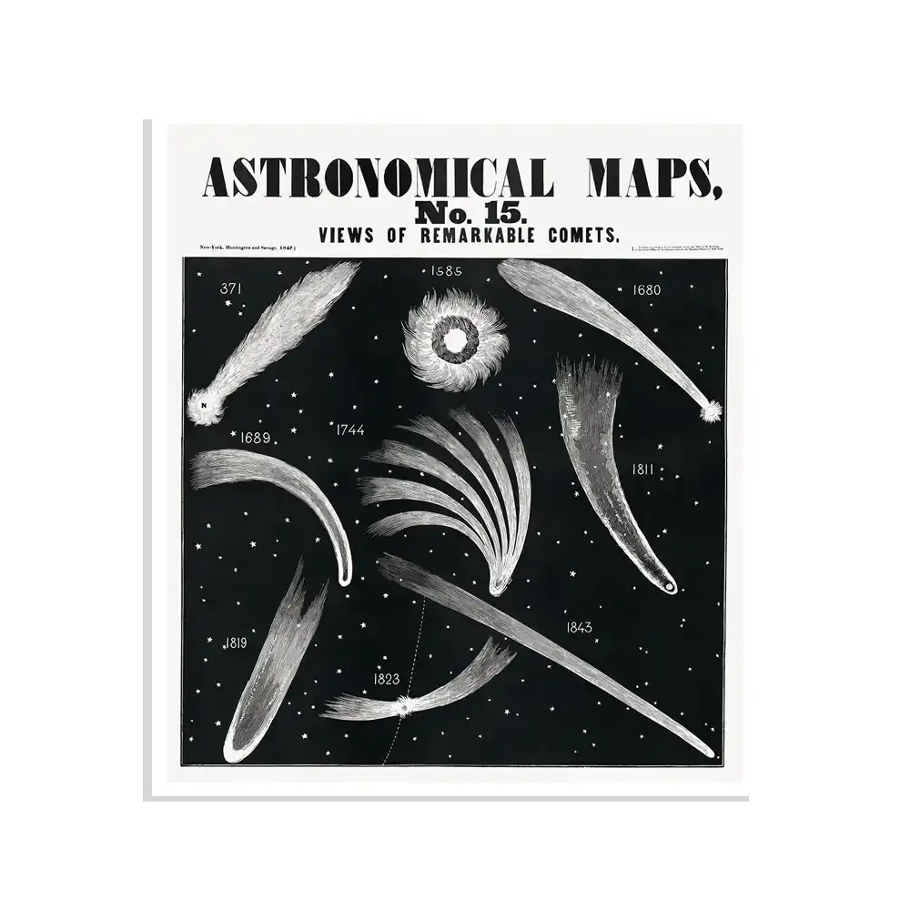 Astronomical Maps Sticker