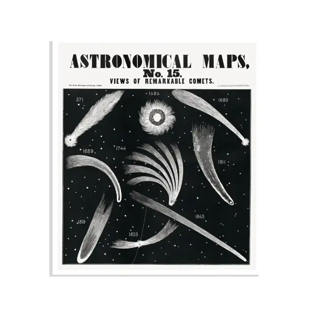 Astronomical Maps Sticker