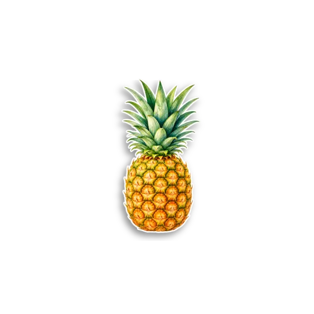 Ananas-Sticker
