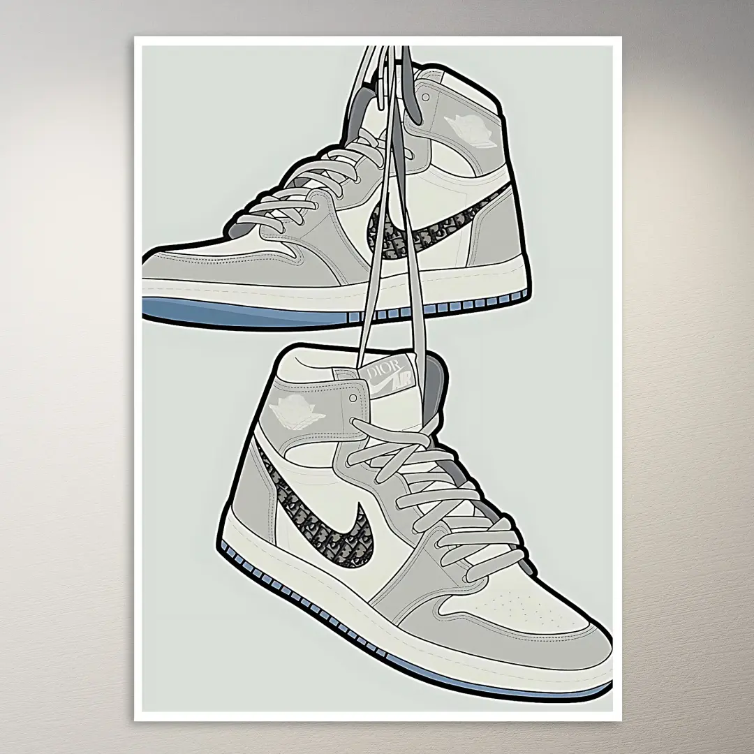 Sneakerhead Kunst-Poster
