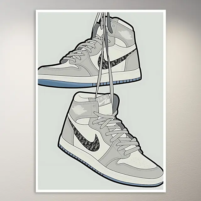 Sneakerhead Kunst-Poster