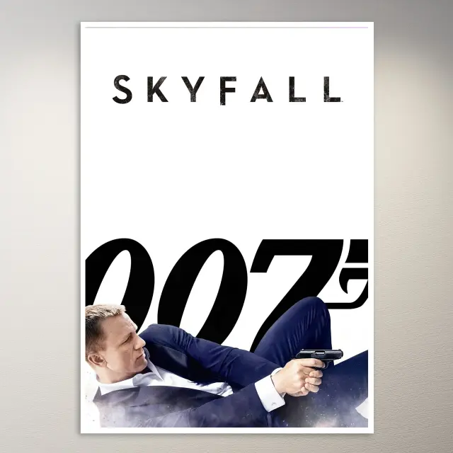 Skyfall 007 Poster