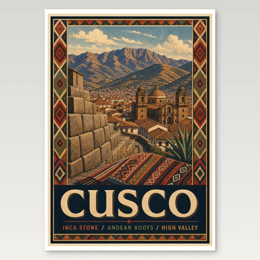 ملصق فني Cusco