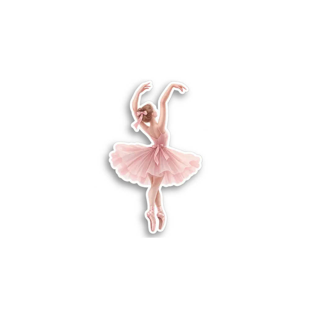 Ballerina-Sticker