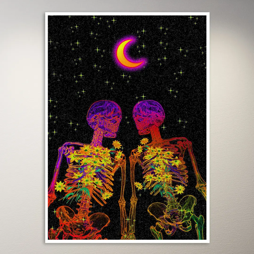 Trippy Kunst-Poster