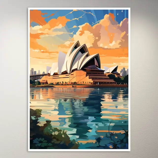 Das Opernhaus von Sydney Poster
