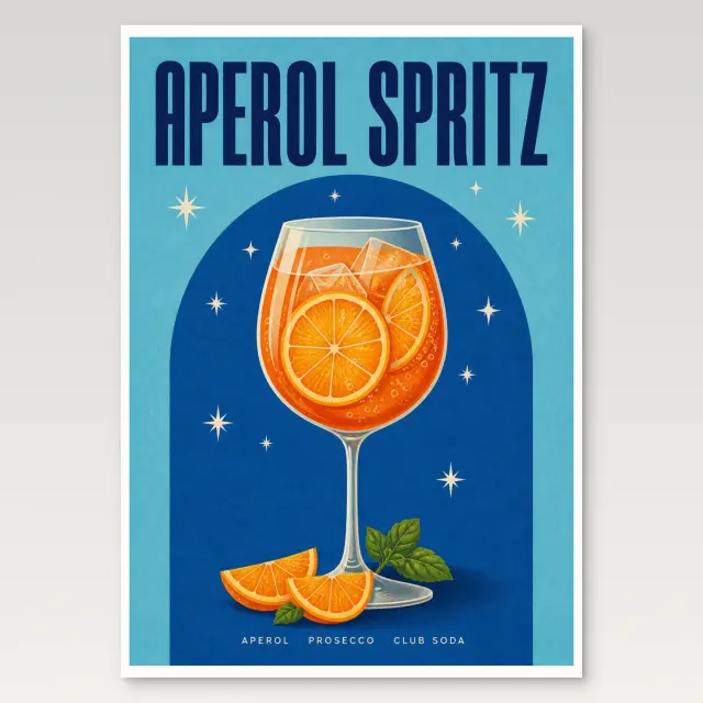 Aperol Spritz Poster
