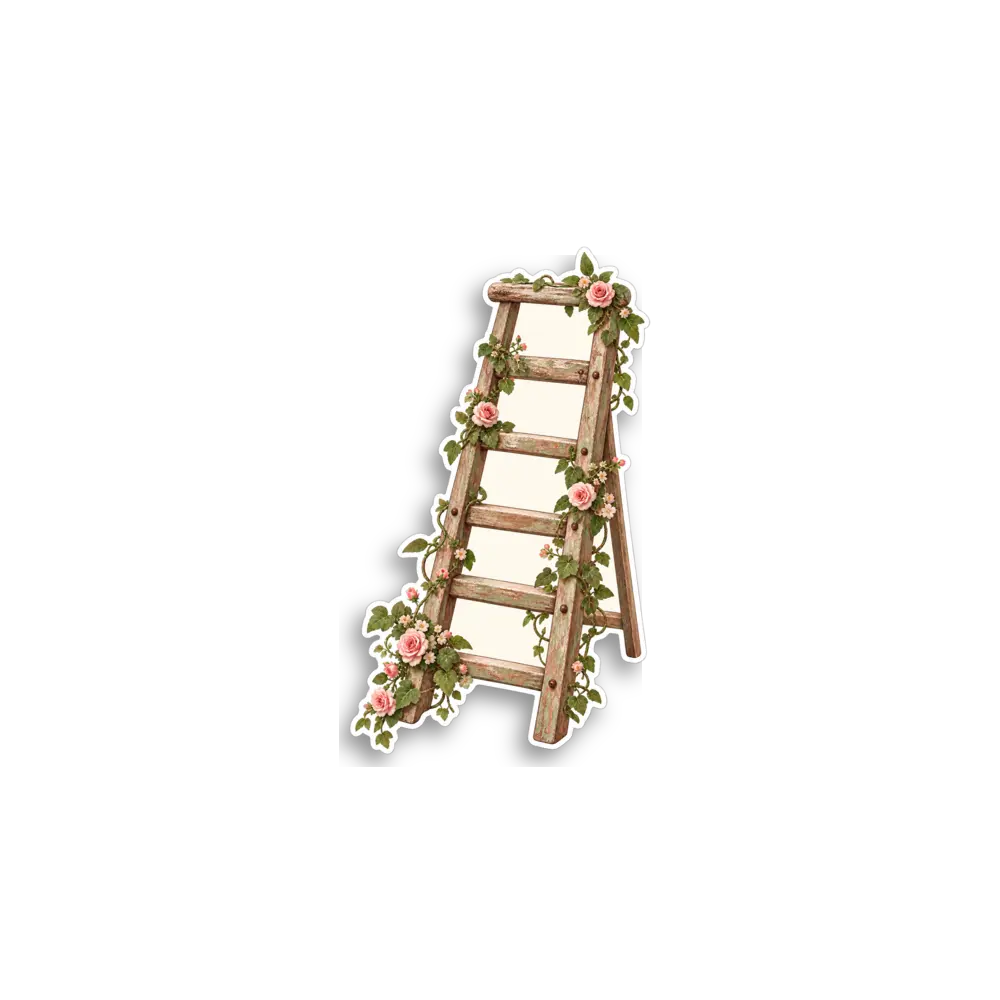 Blumenleiter-Sticker