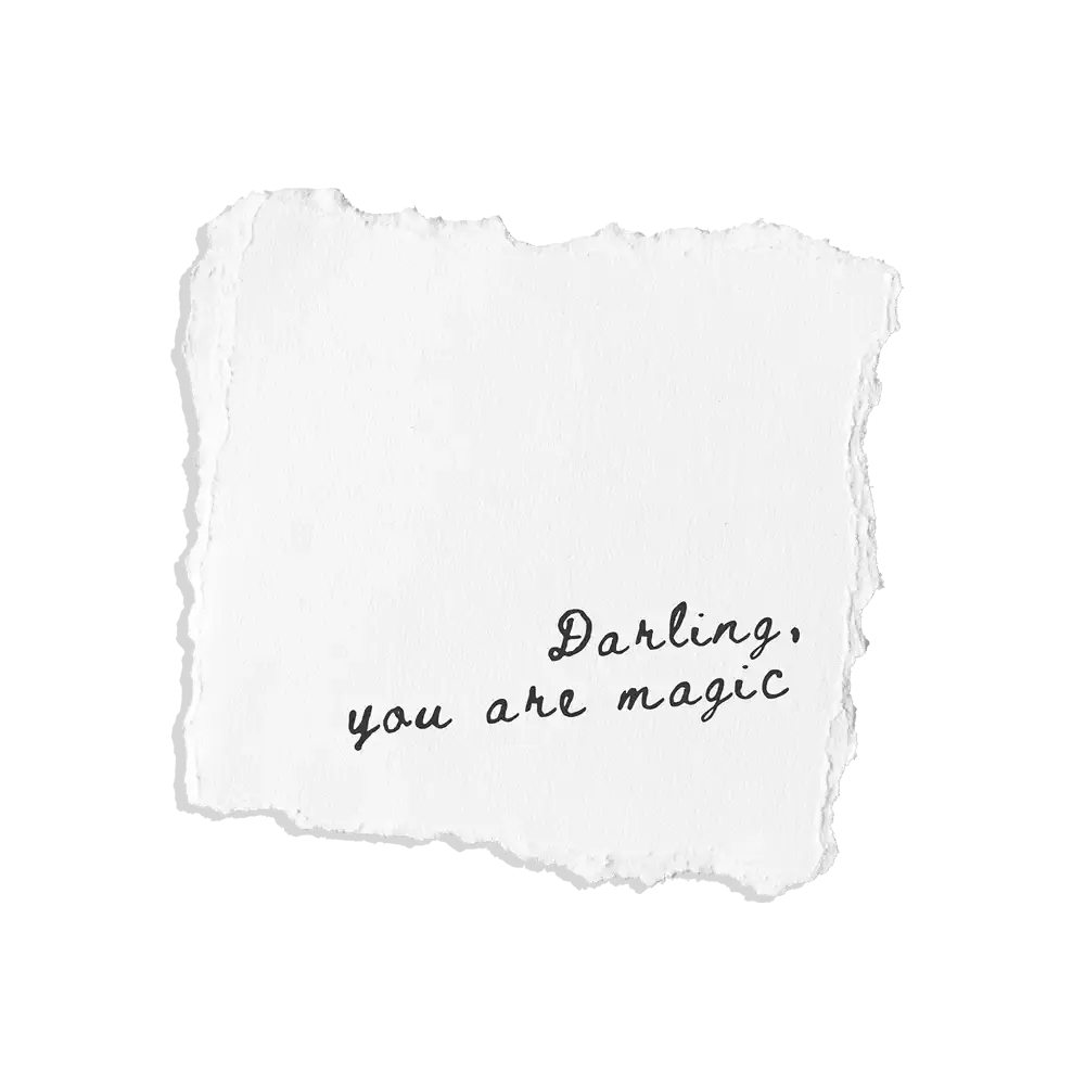 Darling, you are magic Sticker