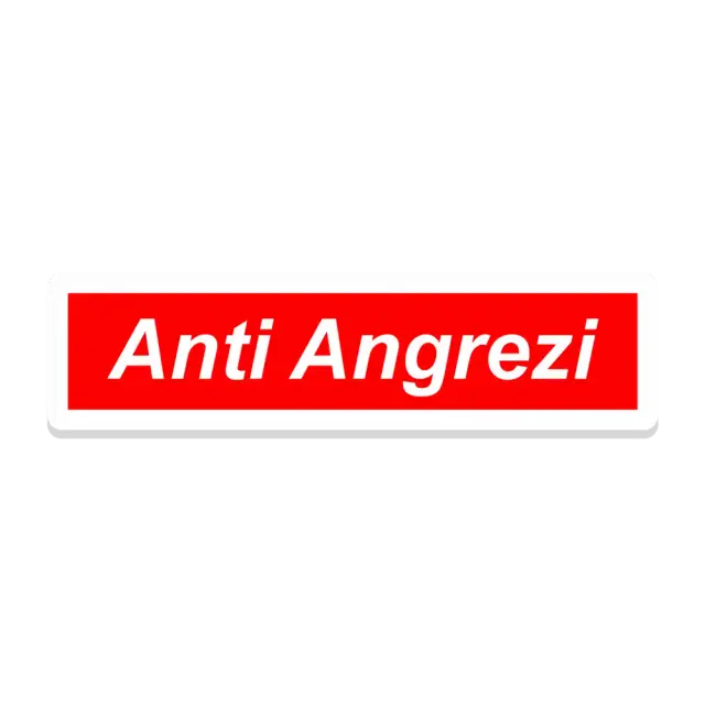 Anti Angrezi Sticker