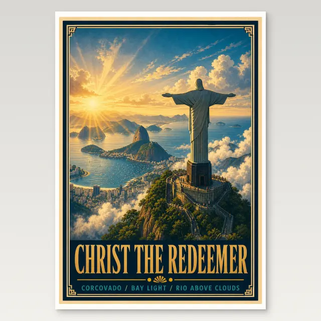 Christ the Redeemer Poster