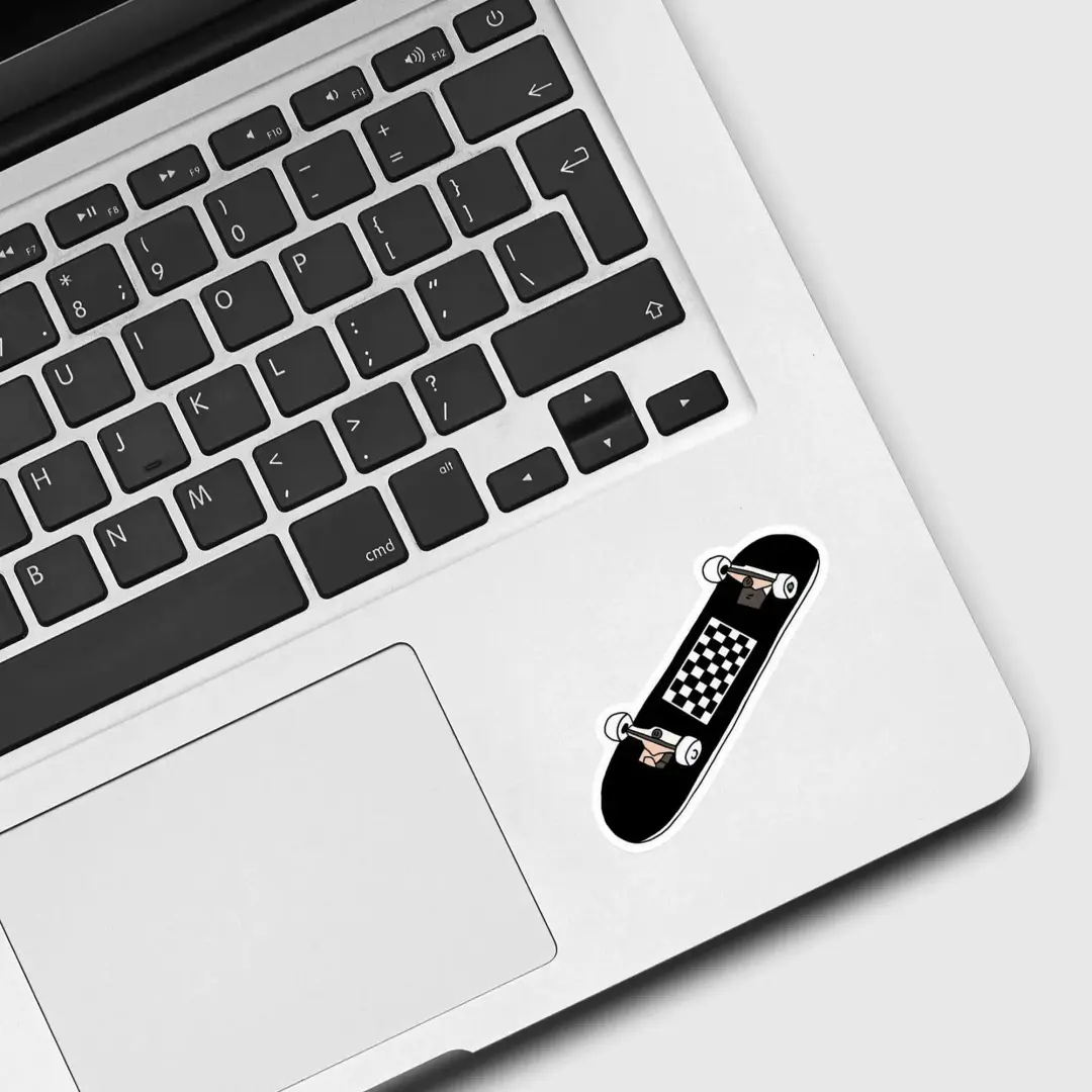 Skateboard-Sticker