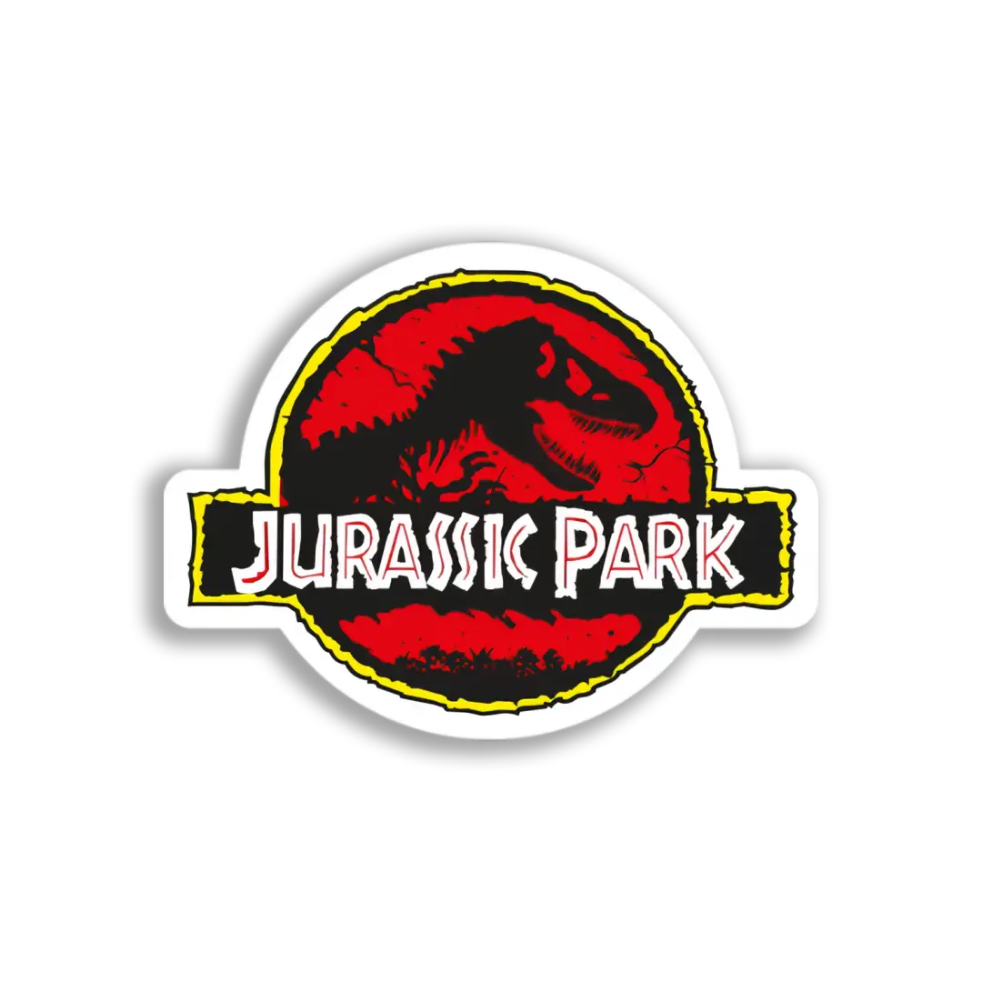 Jurassic Park Logo Sticker