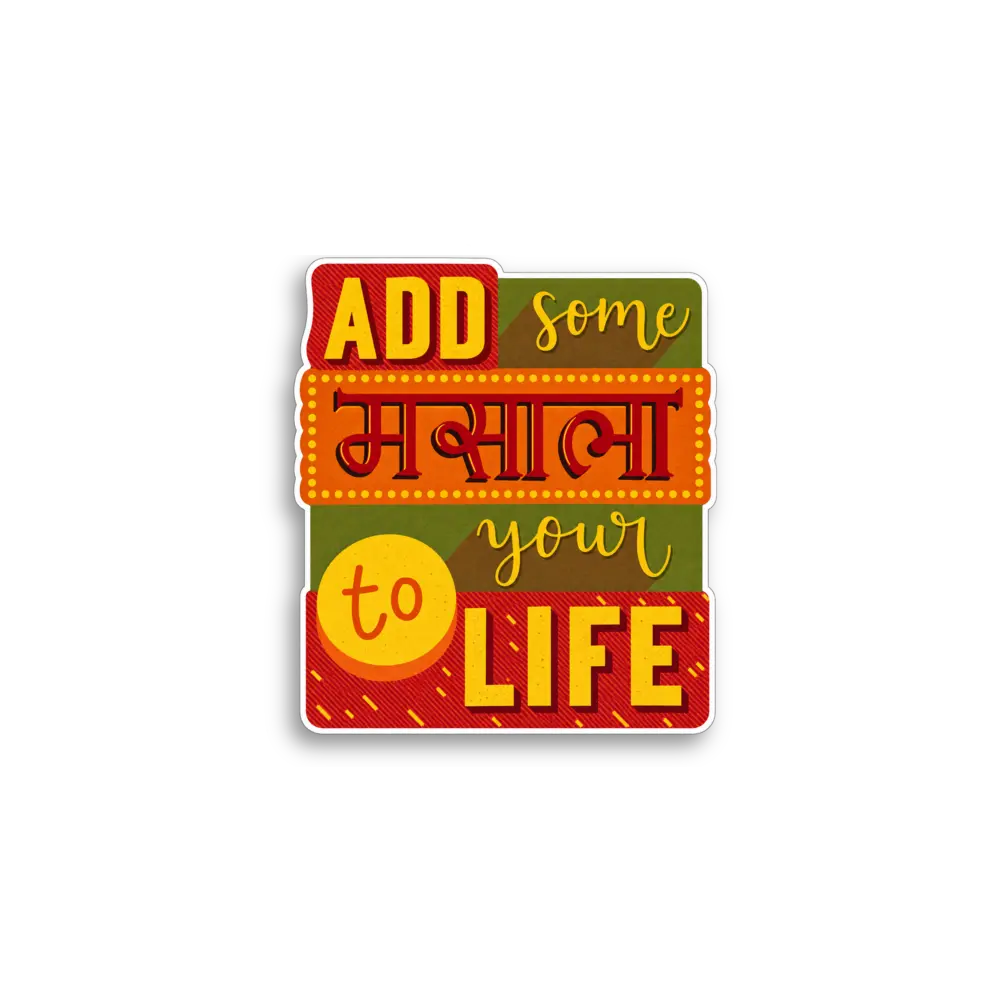 Add Some Masala Sticker