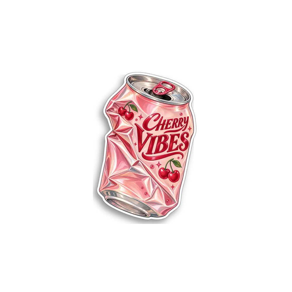 Kirsch-Vibes Sticker