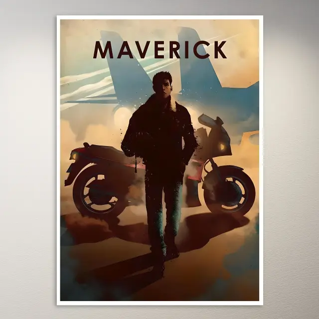 Top Gun Maverick | ملصق فني سينمائي