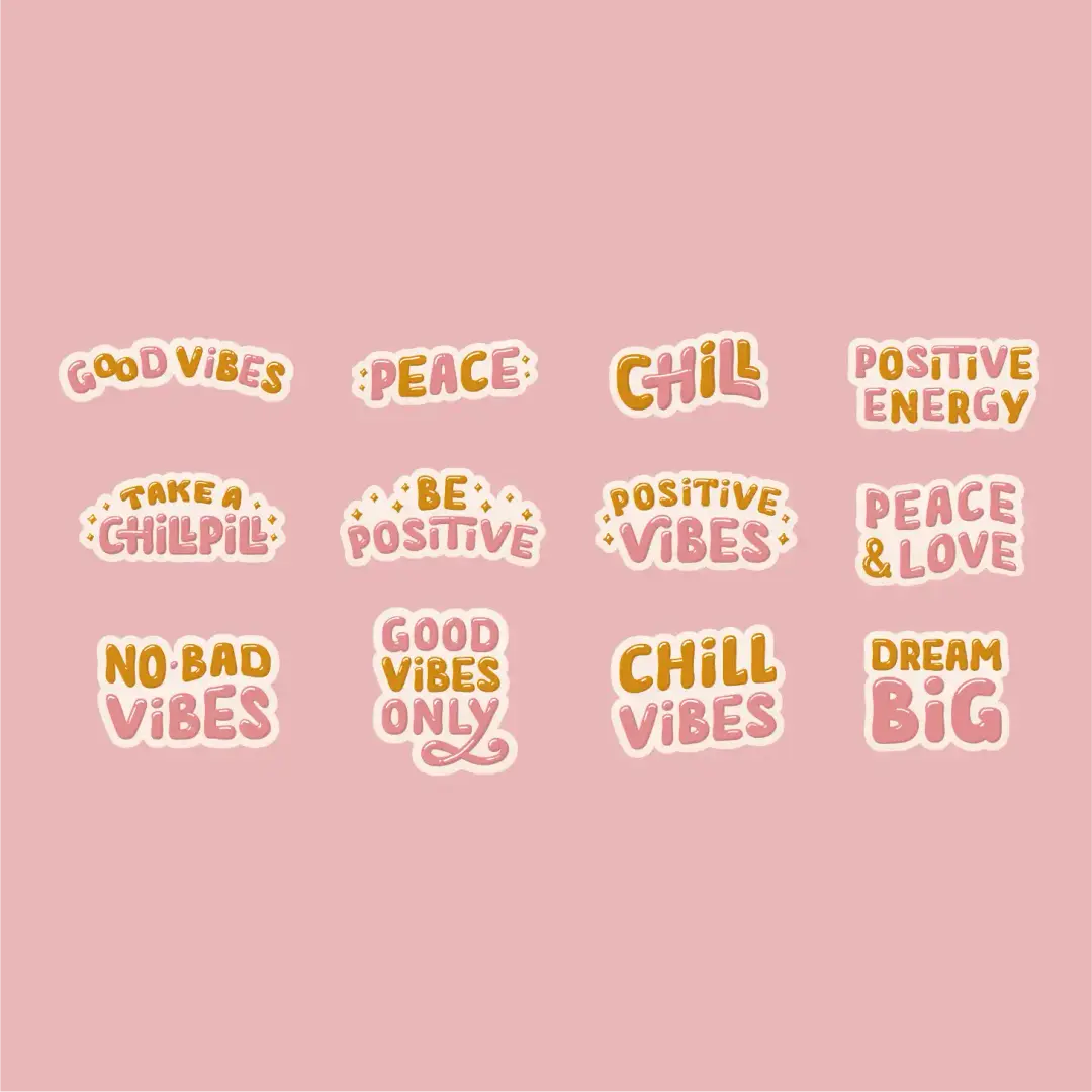 Good Vibes Stickers