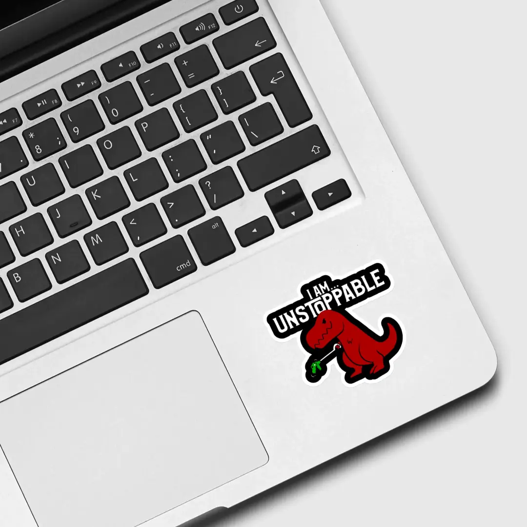I Am Unstoppable Sticker
