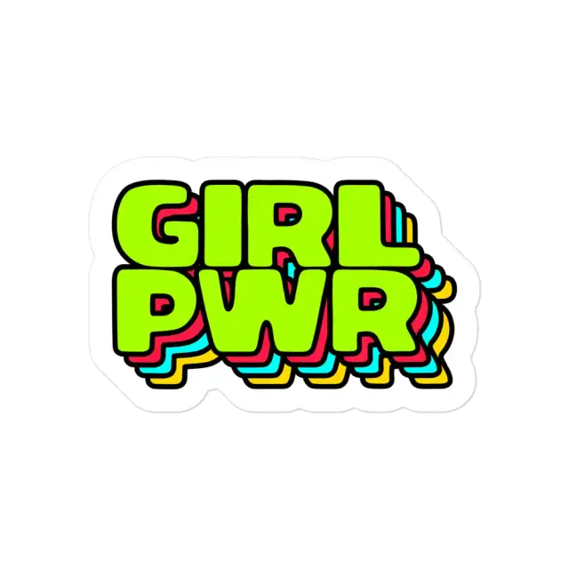 Girl Power Sticker